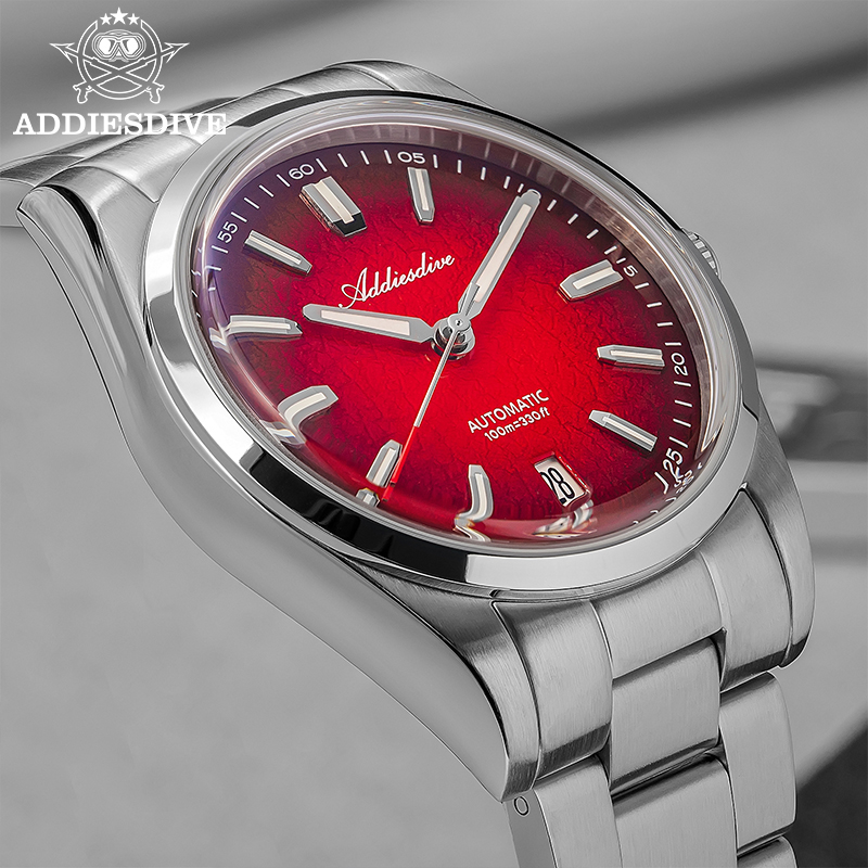 Luxury Watch German - ADDIESDIVE Novos Relógios Masculinos Mecânicos 39mm