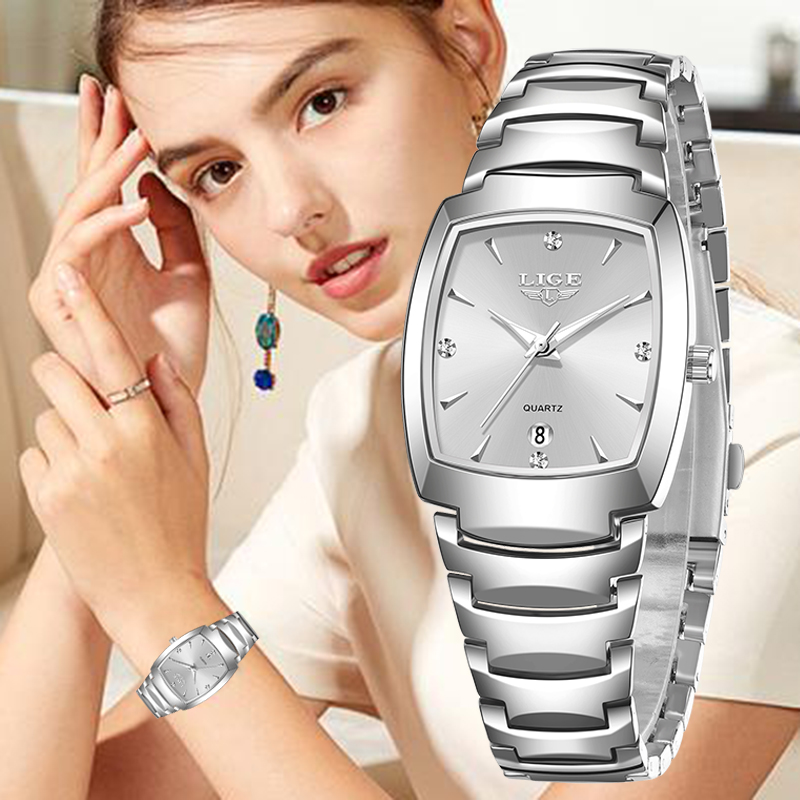 Luxury Watches - Relógio Feminino LIGE 2026 Novo, Luxuoso,