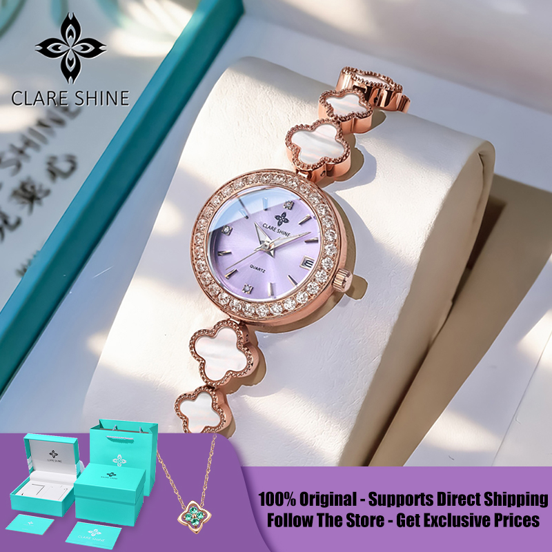 Luxury Watches - Relógio feminino CLARE SHINE 7701 série