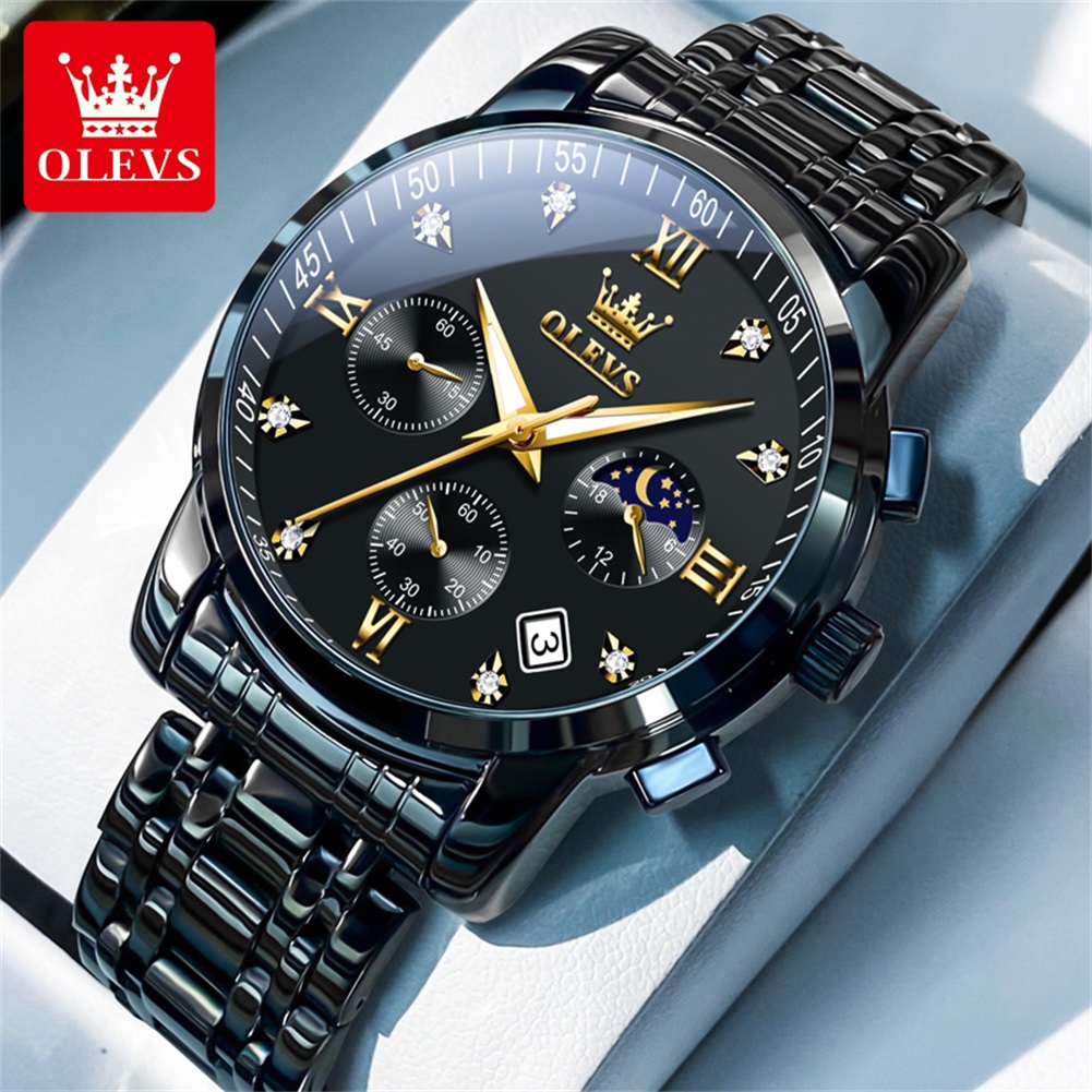 Luxury Watch Wallpaper - Olevs relógios masculinos populares de aço