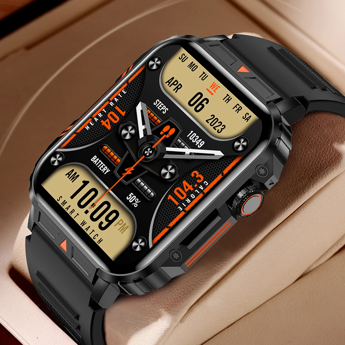 Luxury Watch German - Relógio Inteligente Militar de Luxo 2026