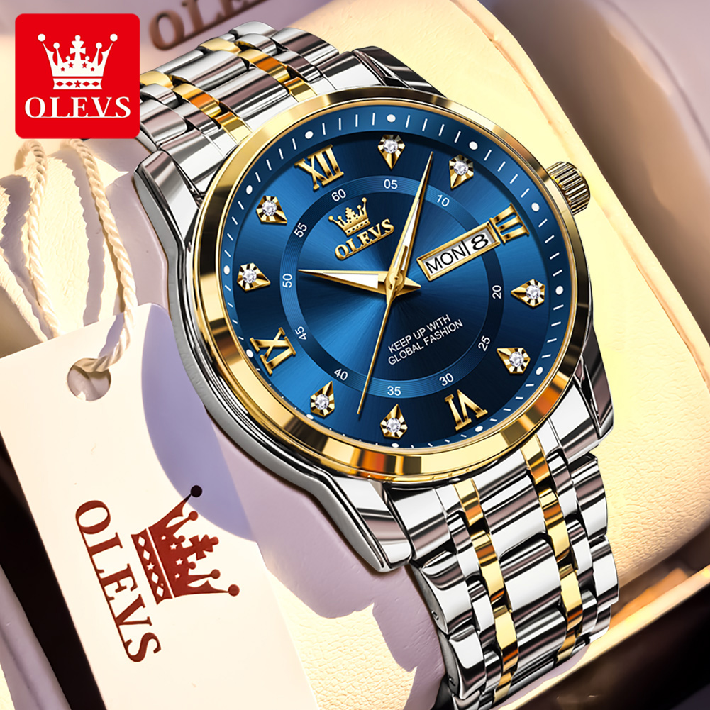 Luxury Watch Wallpaper - Olevs marca moda relógios masculinos de