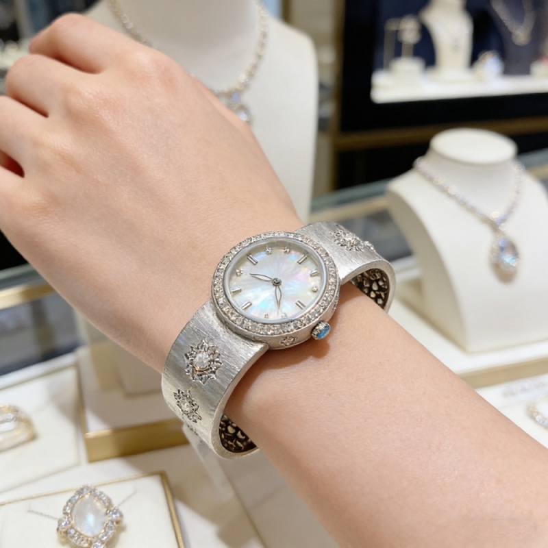 Luxury Watch Drawing - Relógio Feminino de Quartzo com Design