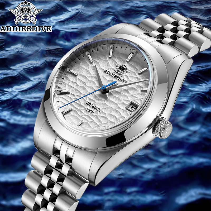 Luxury Watch Drawing - Relógio Automático Mecânico ADDIESDIVE AD2118 para