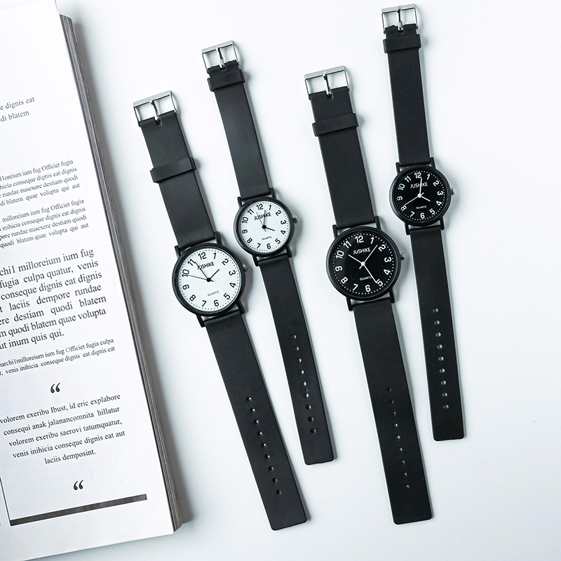 Luxury Watch Black - Simples relógio preto relógios de quartzo