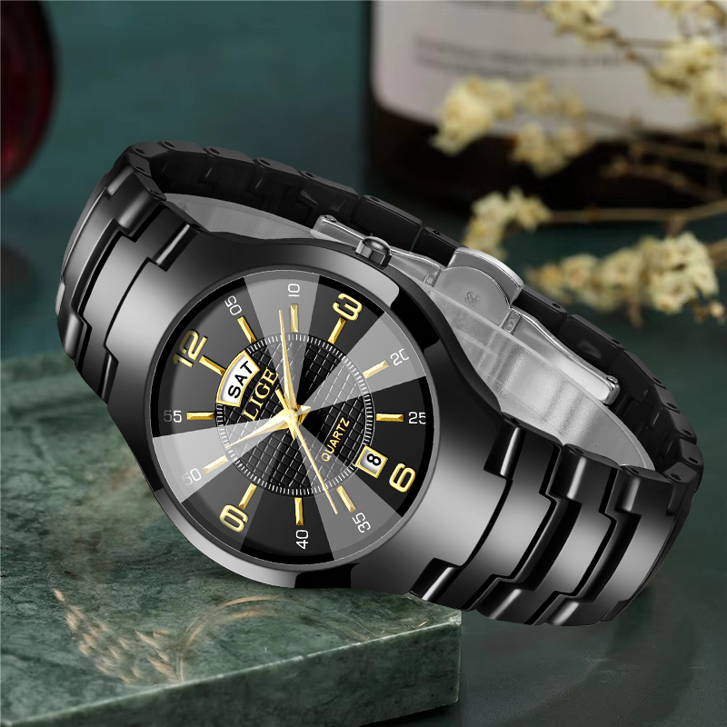 LIGE Moda Elegante Relógio de  - Luxury Watch Straps avaliação e preço