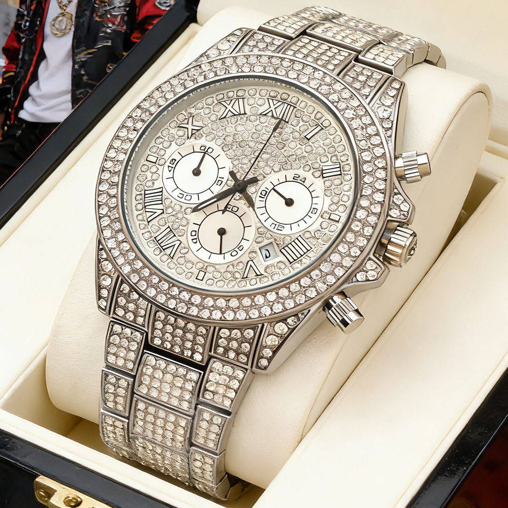 Relógio de Quartzo Masculino S - Luxury Watch Brands Logo avaliação e preço