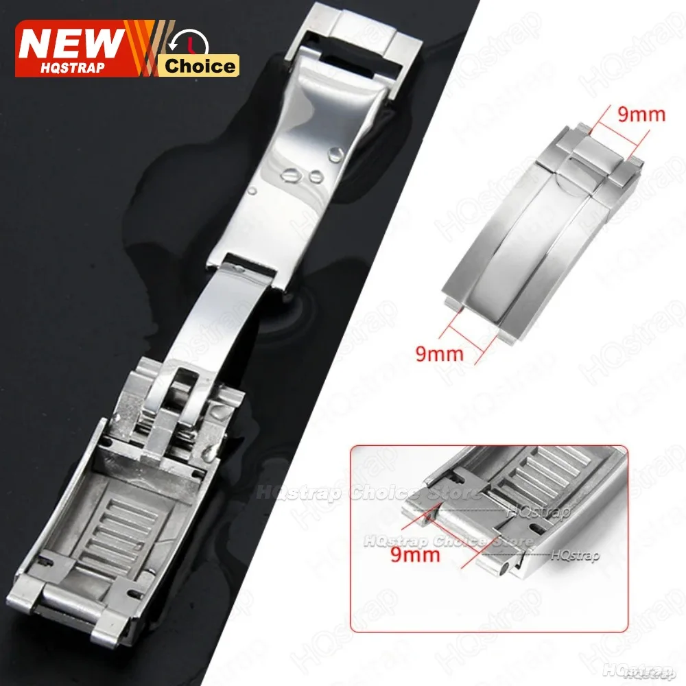 Fivela dobrável de 9mm x 9mm p - Luxury Watch Uk avaliação e preço