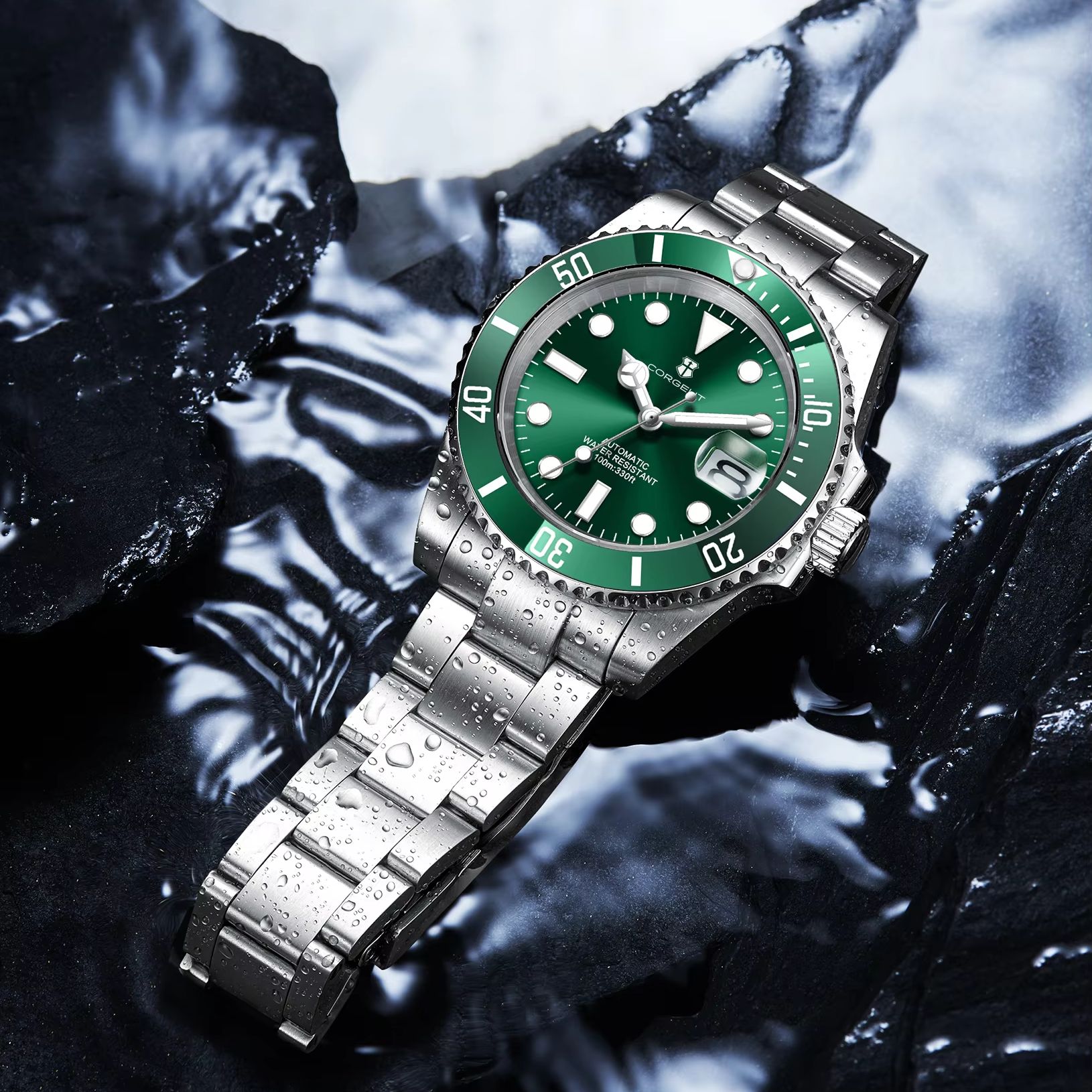 Relógio de Pulso Quartz 40mm 5 - Luxury Watch Brands Logo avaliação e preço