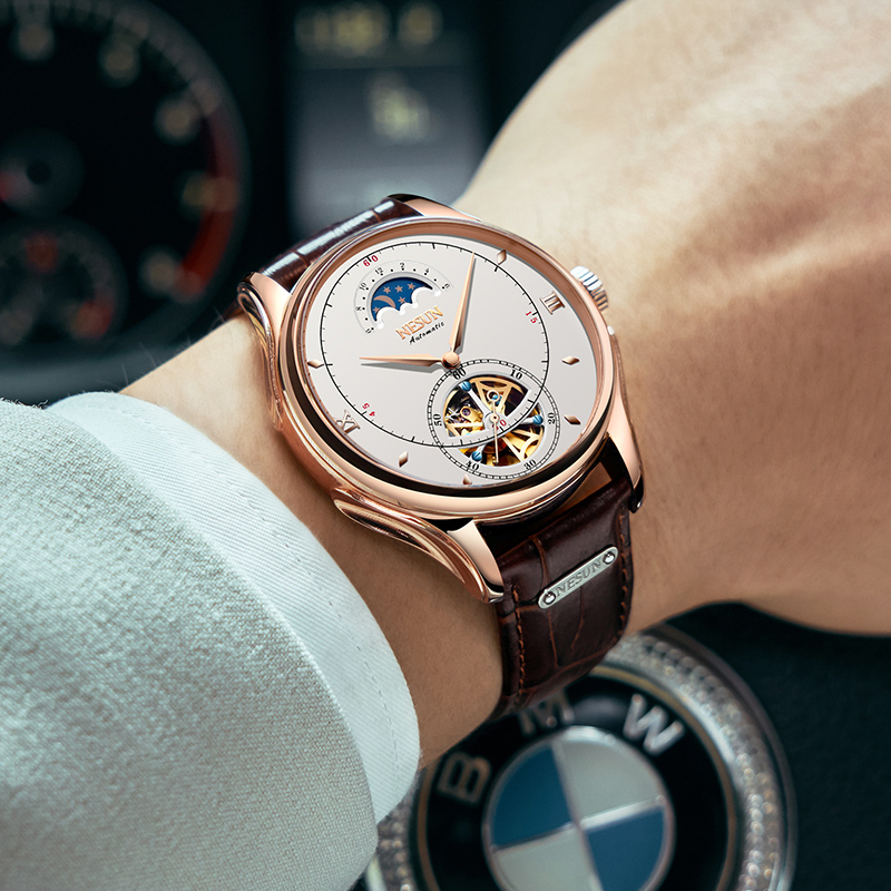 NESUN-relógio mecânico automát - Luxury Watch German avaliação e preço