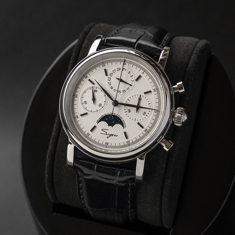 Relógio Masculino Sugess com M - Moonphase Complication Watch avaliação e preço