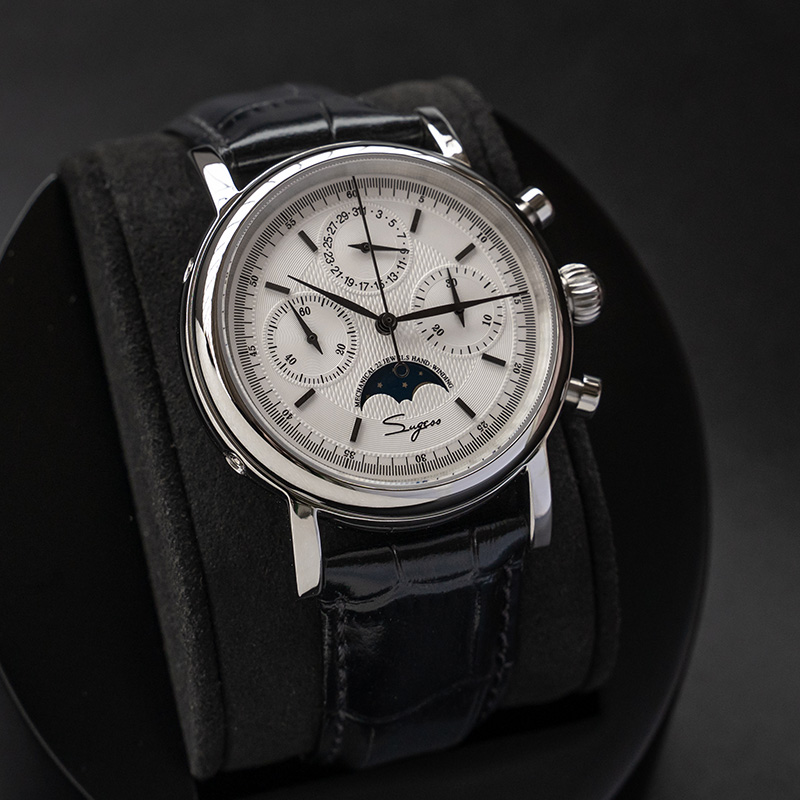 Relógio Masculino Sugess com M - Moonphase Complication Watch avaliação e preço