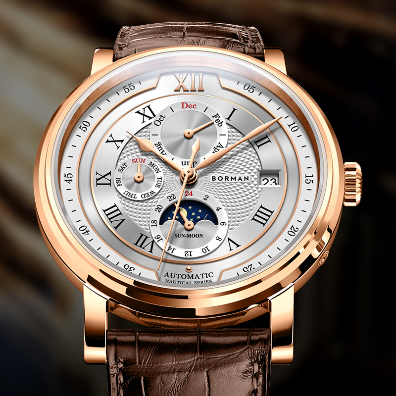 Marca de luxo suíça borman rel - Luxury Watch German avaliação e preço
