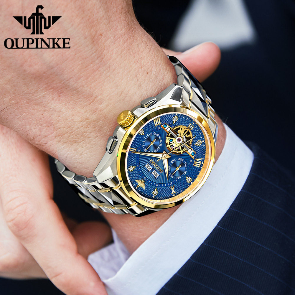 Oupinke 3270 relógio mecânico  - Luxury Watch Straps avaliação e preço