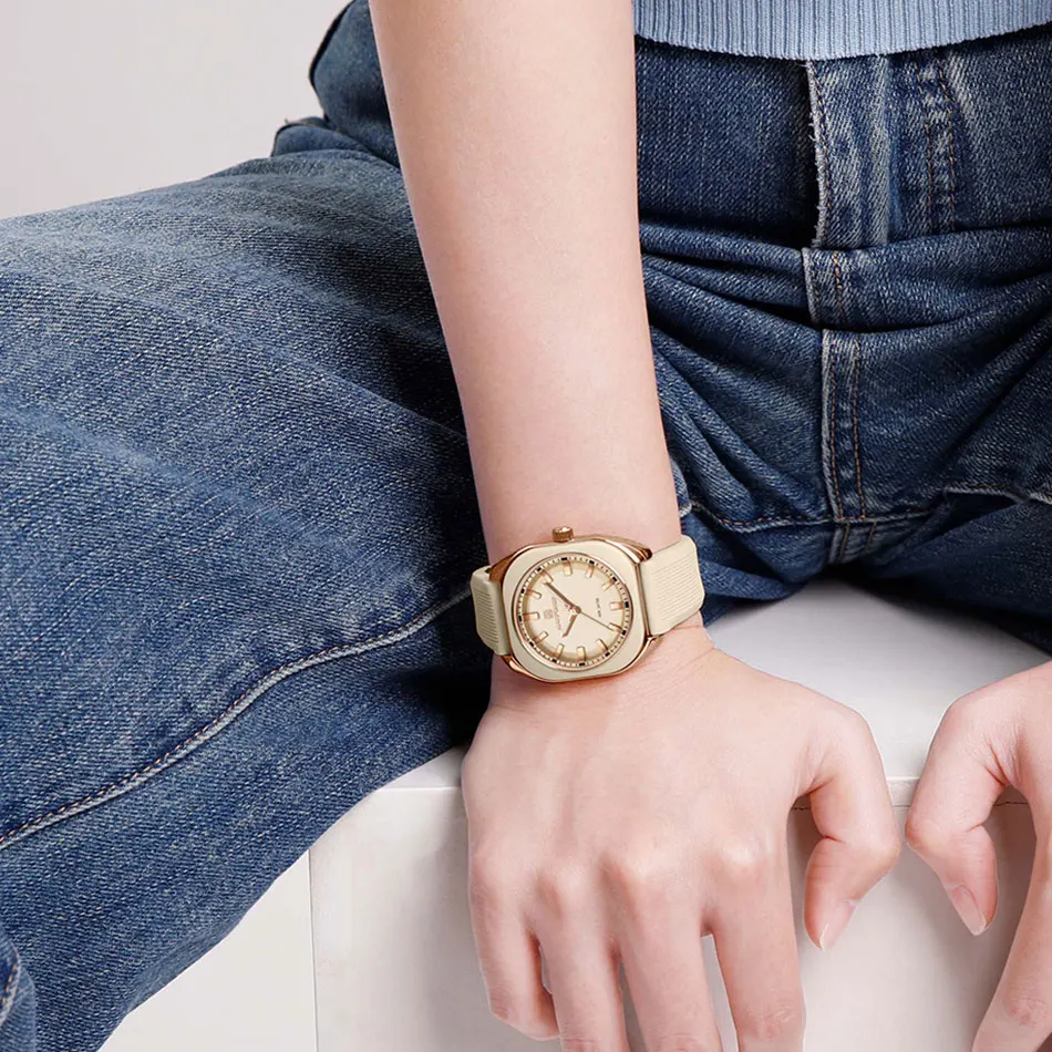 Relógio de Pulso Feminino Eleg - Luxury Watch Black avaliação e preço