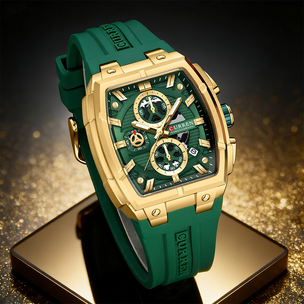 Relógio de Luxo Vintage CURREN - Luxury Watch Uk avaliação e preço