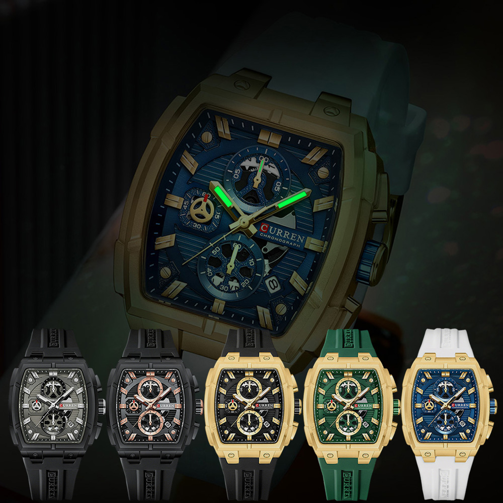 Relógio de Luxo Vintage CURREN - Luxury Watch Uk avaliação e preço