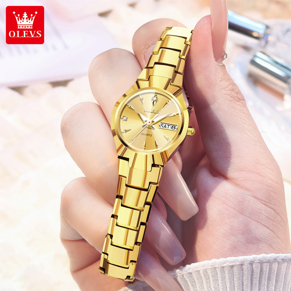 Olevs senhoras relógio 8697 lu - Luxury Watches avaliação e preço