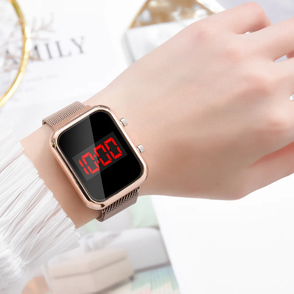 Moda fivela magnética retângul - Luxury Watch Uk avaliação e preço