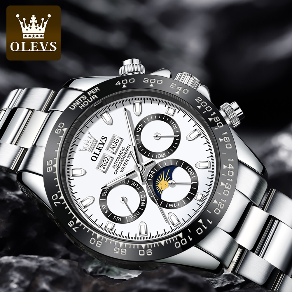 Olevs 6654 relógio masculino d - Luxury Watch On Sale avaliação e preço