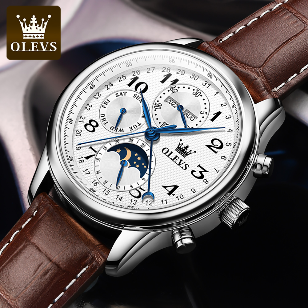 Relógios Masculinos OLEVS 6667 - Luxury Watch On Sale avaliação e preço
