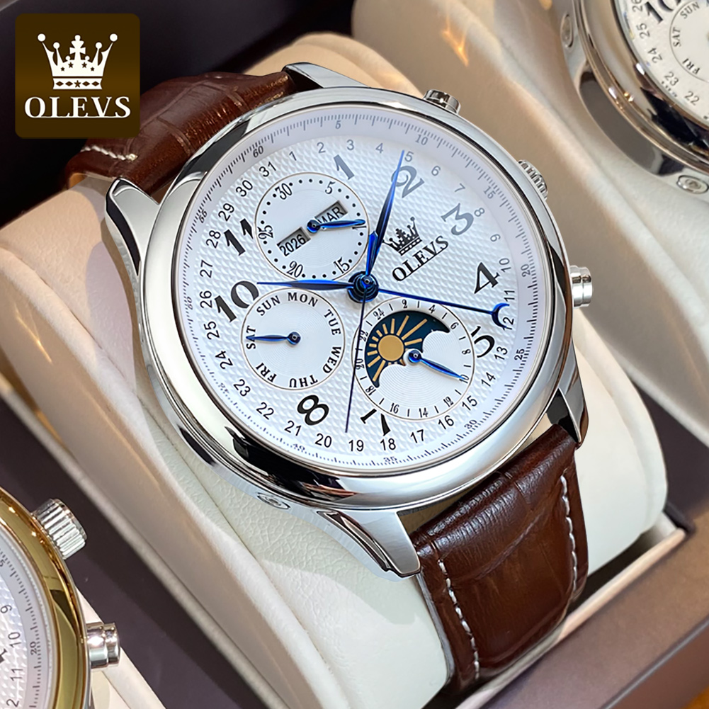 Relógios Masculinos OLEVS 6667 - Luxury Watch On Sale avaliação e preço