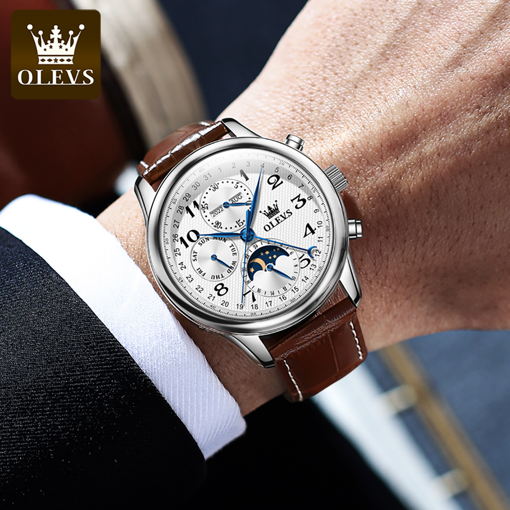 Relógios Masculinos OLEVS 6667 - Luxury Watch On Sale avaliação e preço