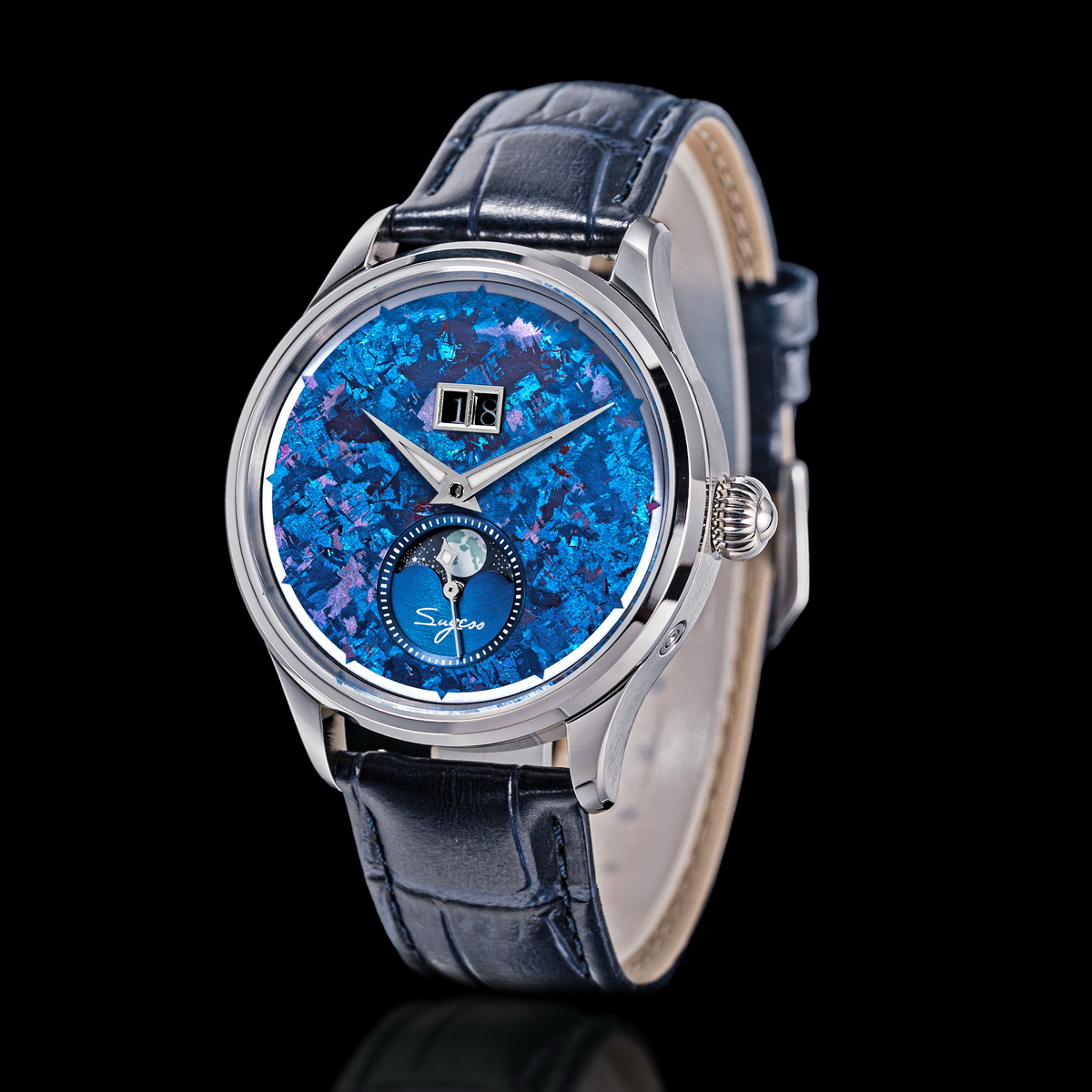 Relógio Masculino Sugess com M - Moonphase Complication Watch avaliação e preço