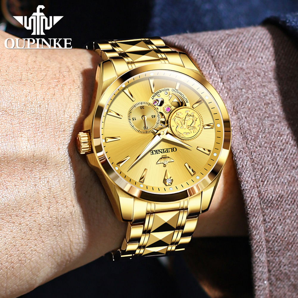 Oupinke relógios masculinos ma - Luxury Watch Brands Logo avaliação e preço