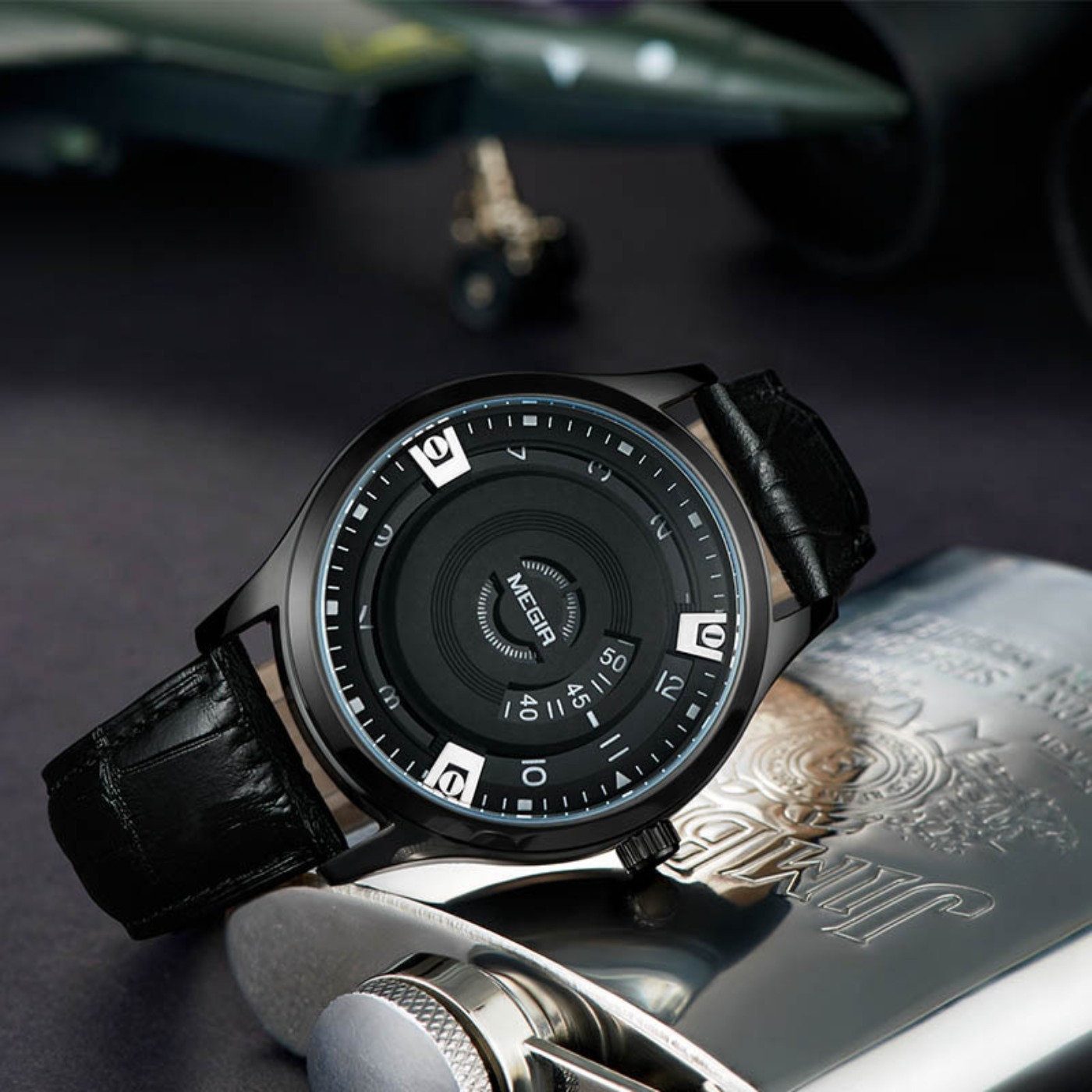 Relógio Masculino MEGIR de Lux - Luxury Watch Straps avaliação e preço
