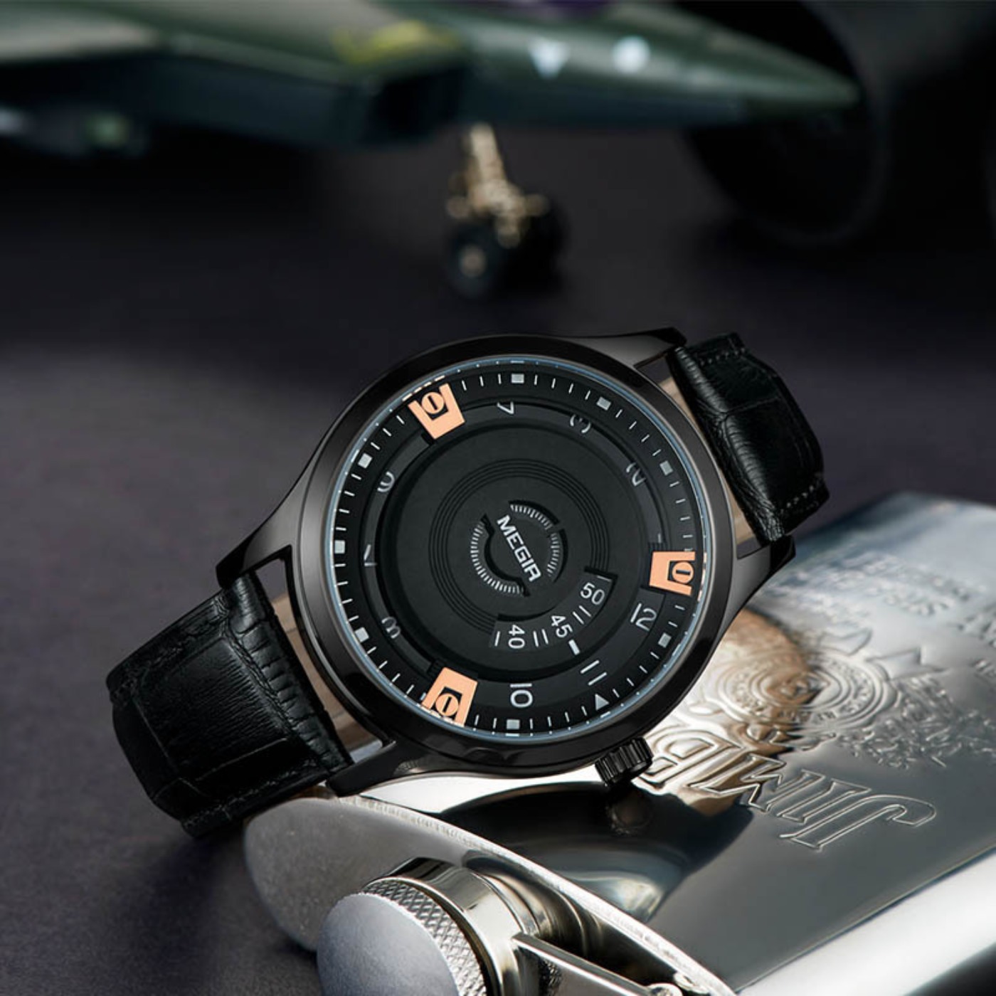 Relógio Masculino MEGIR de Lux - Luxury Watch Straps avaliação e preço