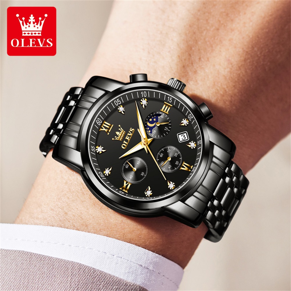 Olevs relógios masculinos popu - Luxury Watch Wallpaper avaliação e preço