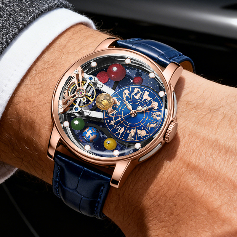 Relógio Masculino Starry Sky:  - Luxury Watch On Sale avaliação e preço