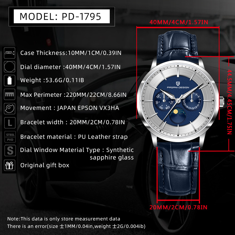 Relógio de Quartzo de Luxo Pag - Luxury Watch Brand Tier avaliação e preço