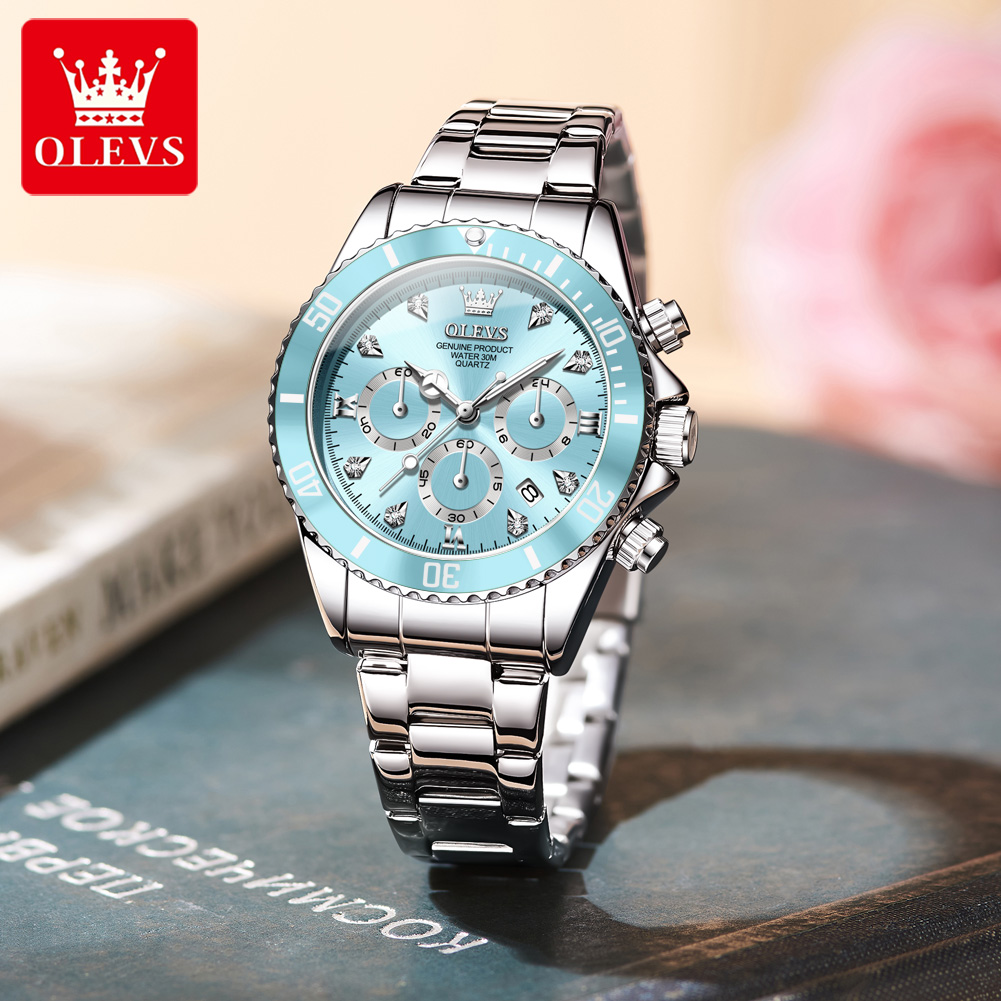 Olevs relógio feminino 5632 el - Luxury Watches avaliação e preço