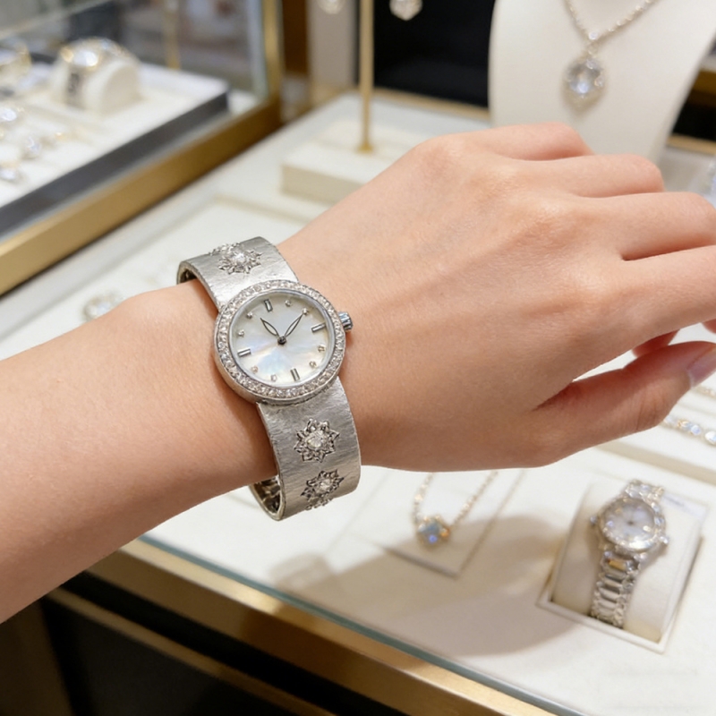 Relógio Feminino de Quartzo co - Luxury Watch Drawing avaliação e preço