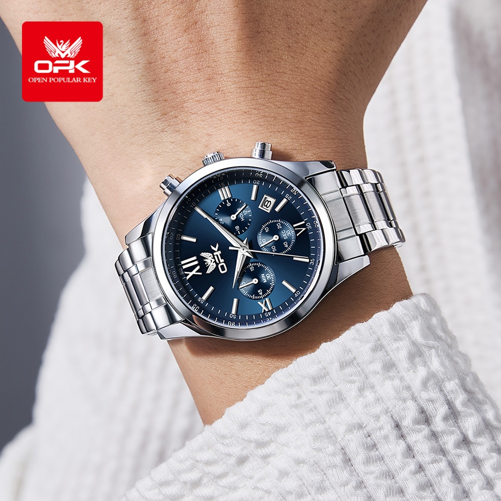 OPK 6052 Relógio Masculino Dat - Luxury Watch Wallpaper avaliação e preço