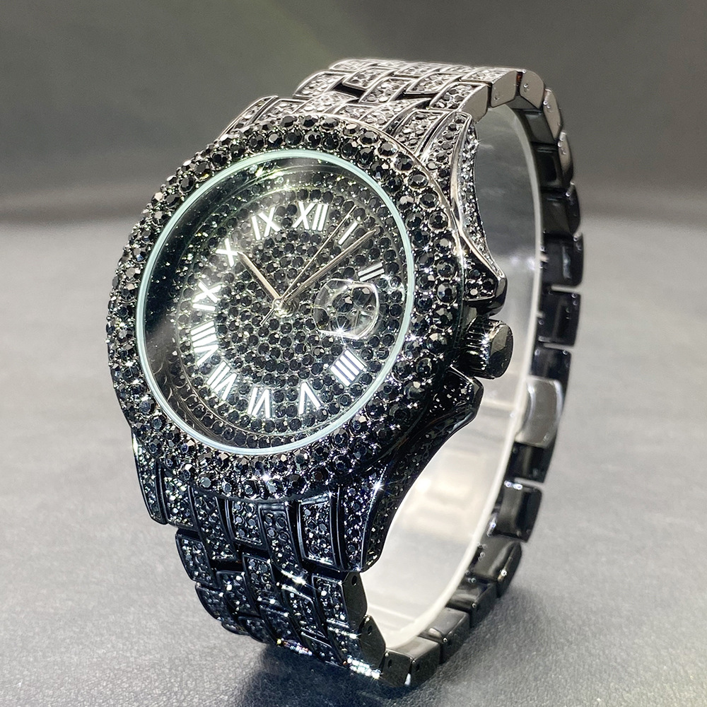Relógio de Pulso Grande em Our - Luxury Watch Black avaliação e preço