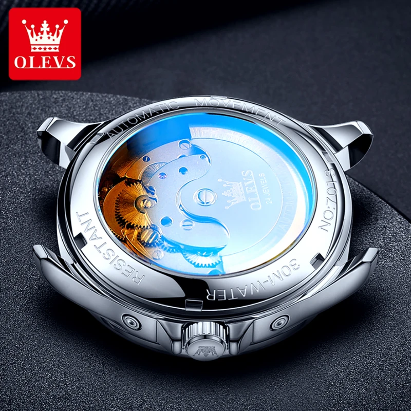 OLEVS 7013 Relógio de negócios - Luxury Watch On Sale avaliação e preço