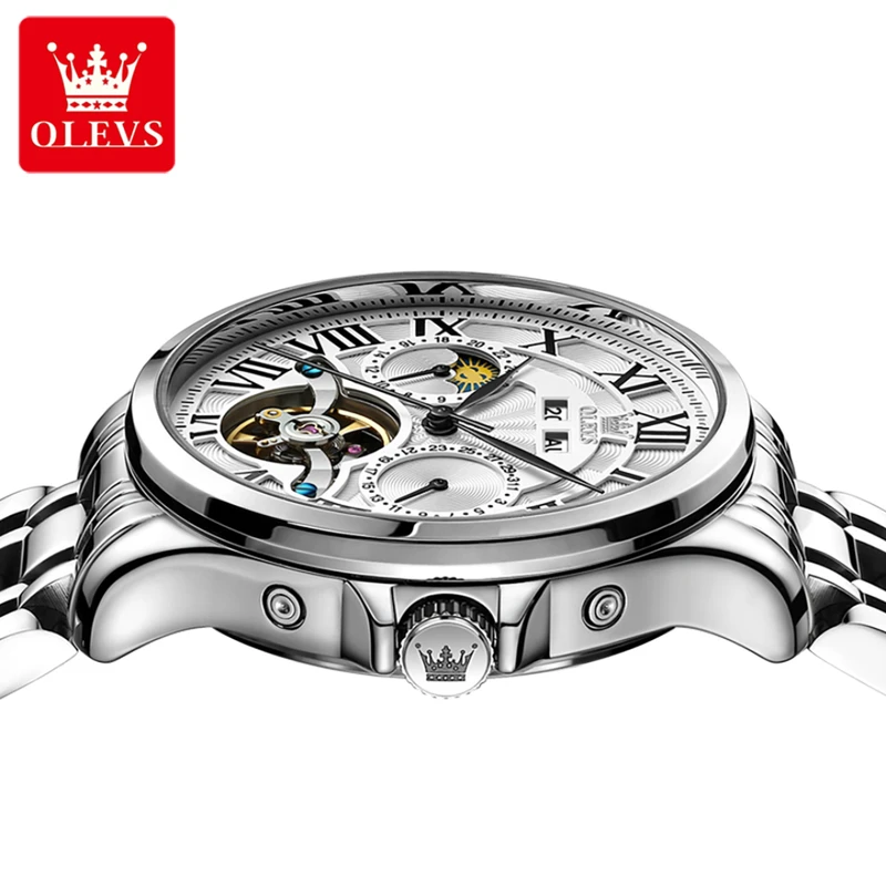 OLEVS 7013 Relógio de negócios - Luxury Watch On Sale avaliação e preço