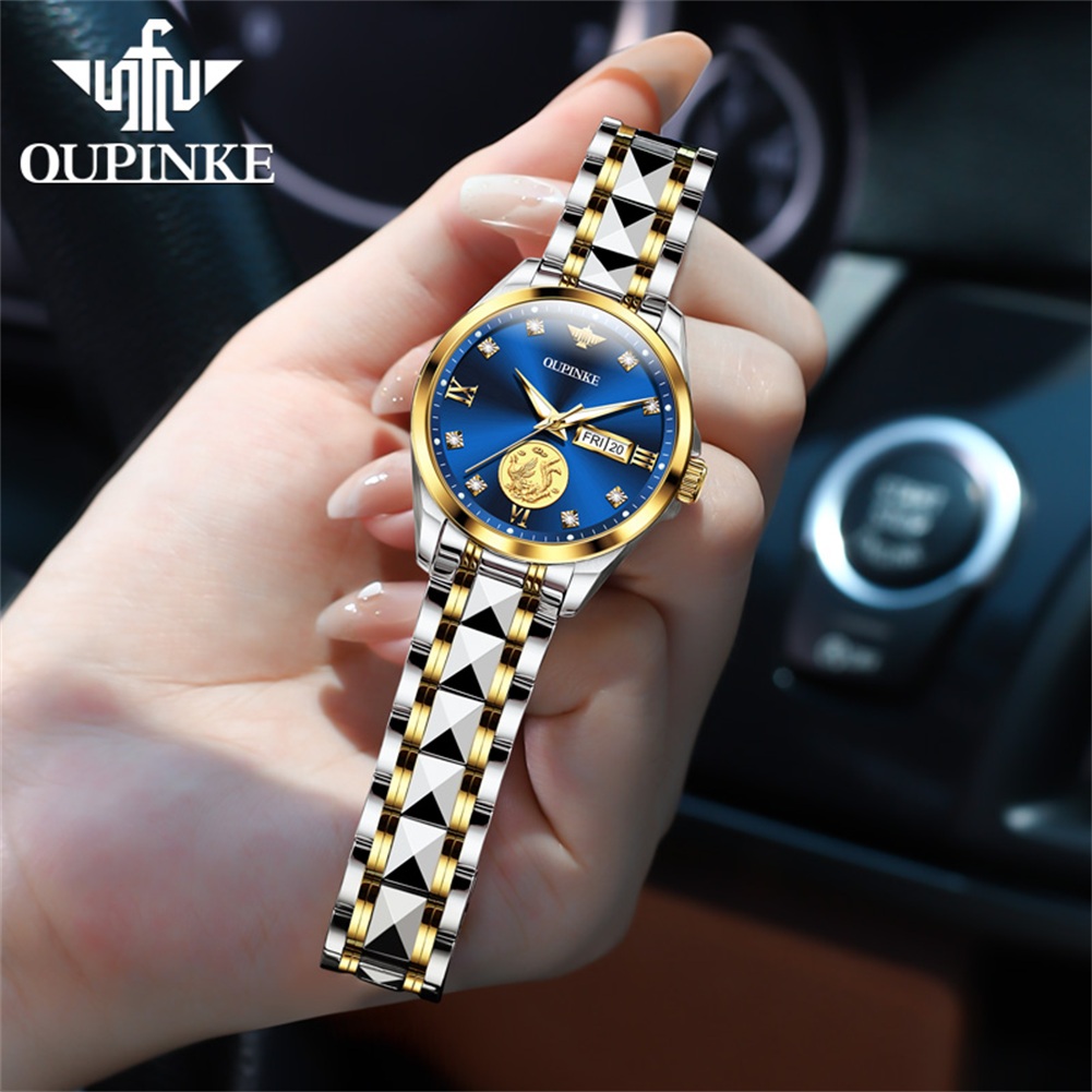 Oupinke relógios femininos ele - Luxury Watch Brands Logo avaliação e preço