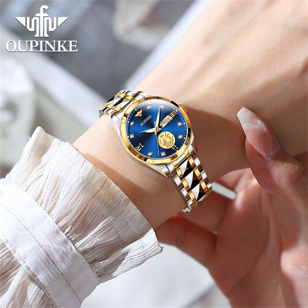 Oupinke relógios femininos ele - Luxury Watch Brands Logo avaliação e preço